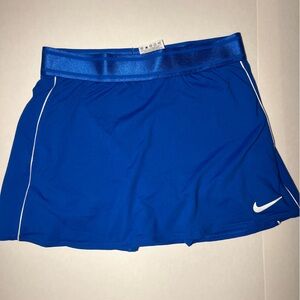 Blue Nike Dri-Fit Tennis Skirt